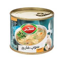 سحر کنسرو سوپ قارچ قوطی 450گرم